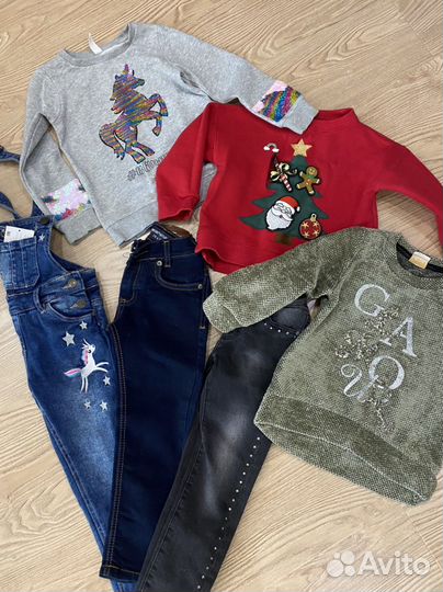 Вещи для девочки на 3-5 лет