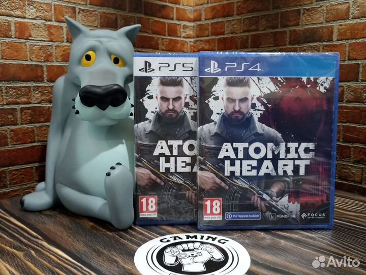 Atomic Heart PS4 PS5 Новый диск