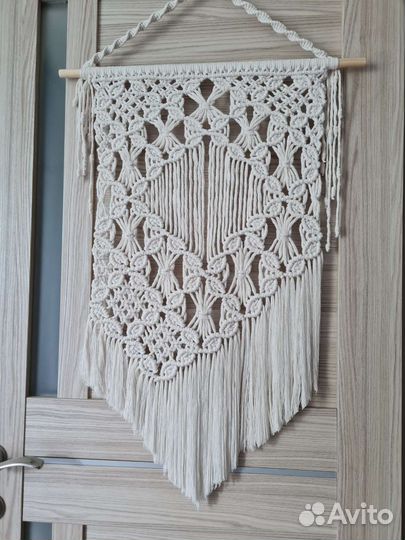 Макраме, Полка навесная, пано, кашпо