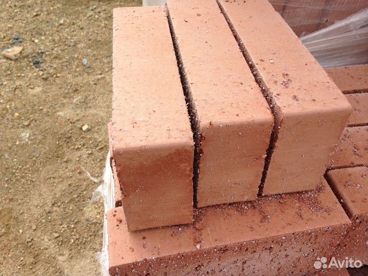 Кирпич полнотелый для цоколя и печей