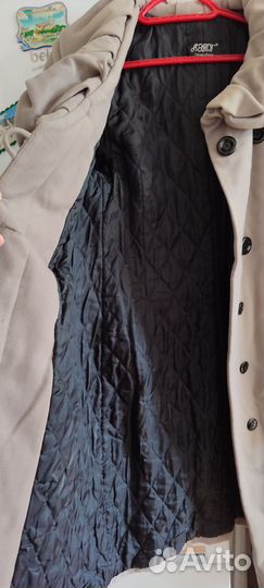 Пальто женское зимнее 44 б/у