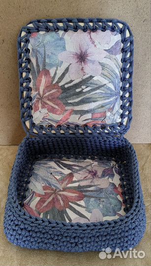 Корзина плетеная для хранения