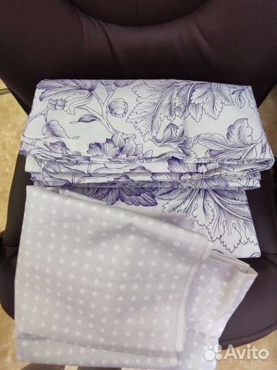 Новое Белье постельное евро