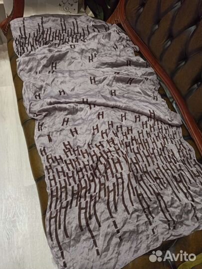 Палантины hermes шелк Франция