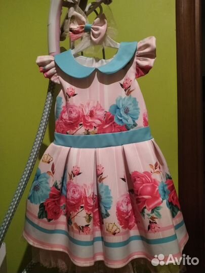 Нарядное, праздничное платье для девочки 110 116