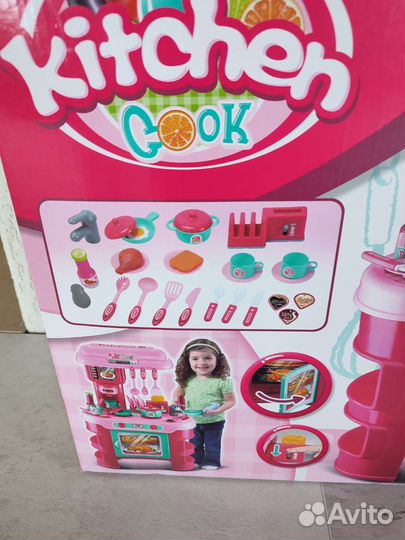 Кухня игровая детская новая
