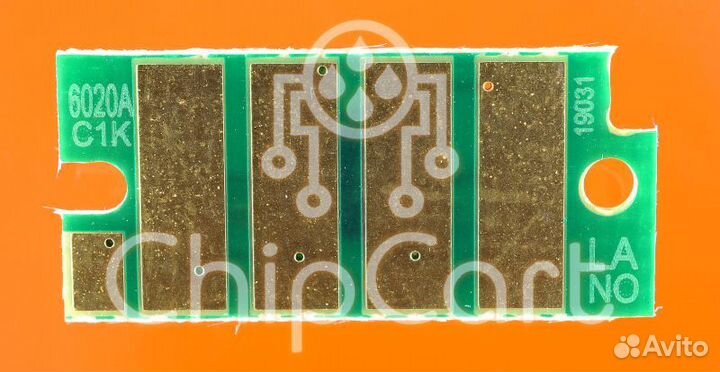 Чип Xerox Phaser 6020/6022/WC 6025/6027, Cyan, 1K