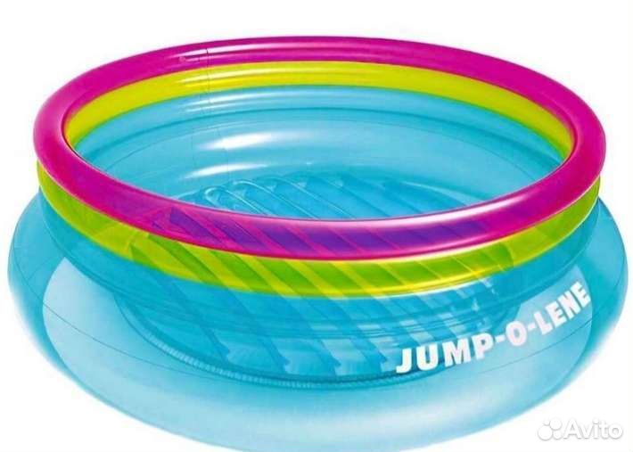 Бассейн батут intex