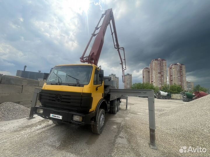 Автобетононасос Mercedes-Benz Actros 4141B, 1992