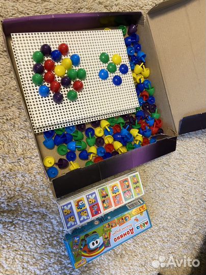 Мозайка крупная и домино