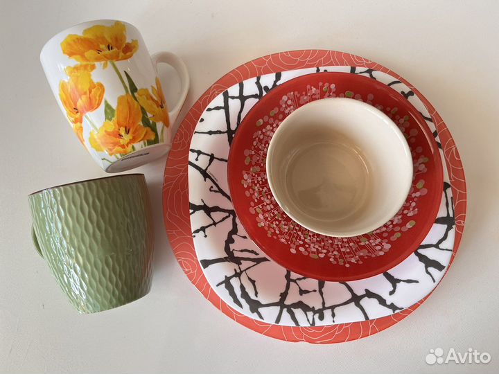 Посуда для дачи со сколами