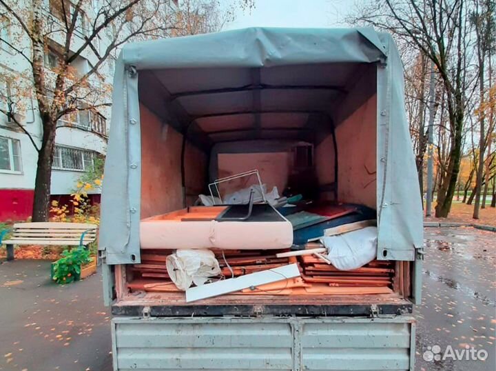 Вывоз мусора Mitsubishi Fuso 9 кубов