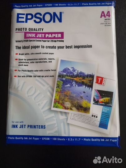 Фотобумага Epson
