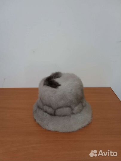 Шапка норковая женская 56 размера