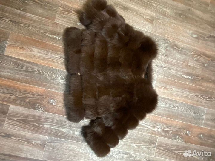 Полушубок из натурального меха