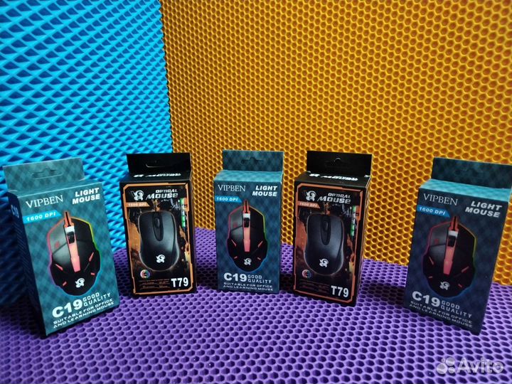 Игровые мыши с подсветкой оптом и в розницу