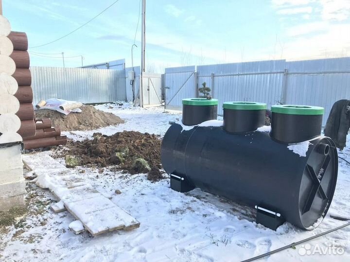 Септик Юнилос установка под ключ