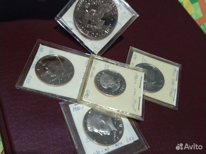 Монеты США в качестве proof