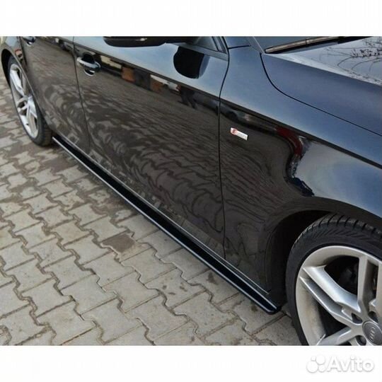 Maxton пороги audi a4 b8