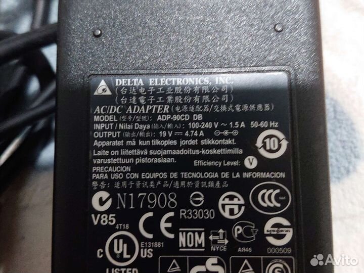 Блок питания 19v adp-90cd db