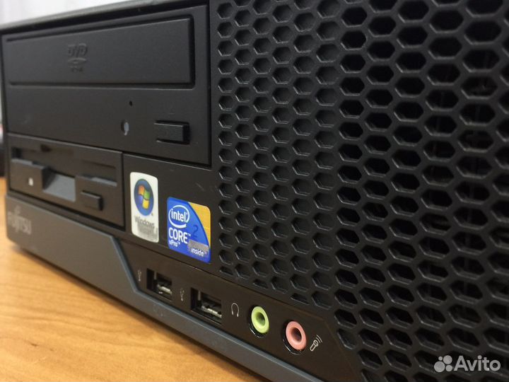 Fujitsu Core2duo E8400/4/160gb+Клавиатура+Мышка
