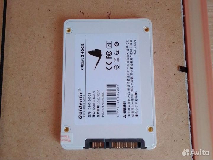 SSD120,240,м2 2280,240,120gb Новый