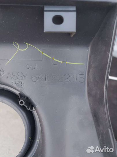 Накладка заднего бампера Mitsubishi l200 (новая)