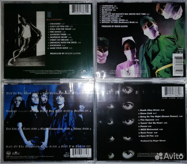 Группа Rainbow, сд диски, CD