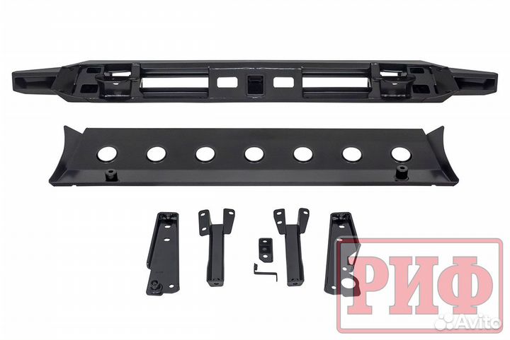 Бампер передний силовой Риф Renault Duster 2021+