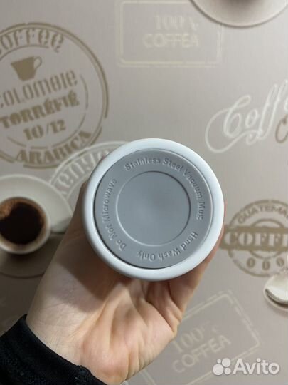 Термос белый датчик температуры