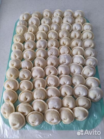 Пельмени домашние, вкусные, ручной лепки