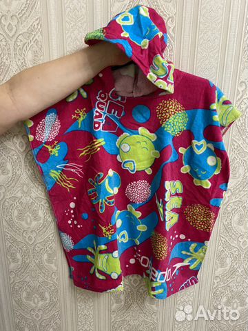 Полетенце пончо детское