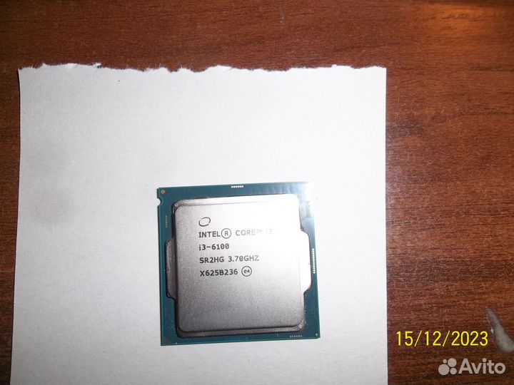 Core I3-6100 LGA 1151