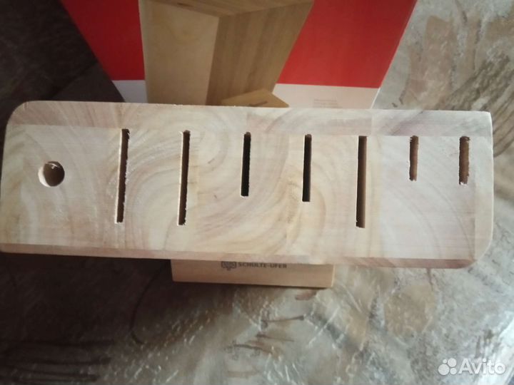 Новая подставка для ножей из дерева