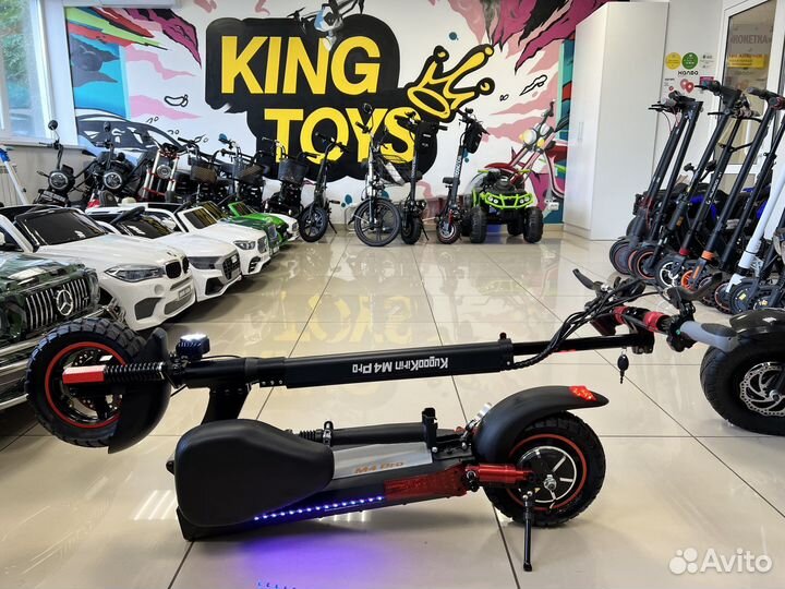 Электросамокат Kugoo Kirin М4 Pro 18Ah С Сиденьем