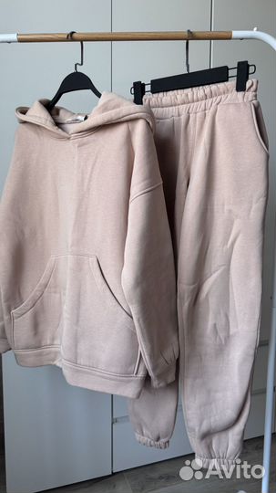 Спортивный костюм на флисе женский