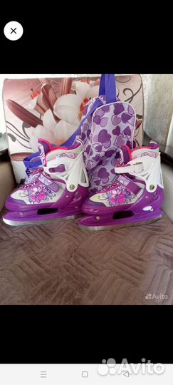 Коньки женские раздвижные