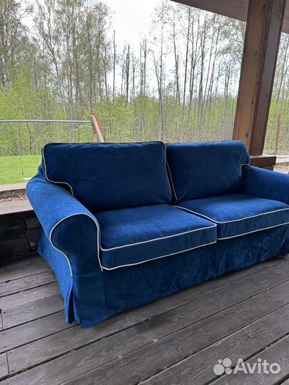 Чехол для дивана-кровати Экторп 2-местный (икеа)