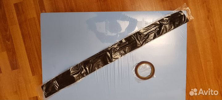 Накладка на задний бампер универсальная