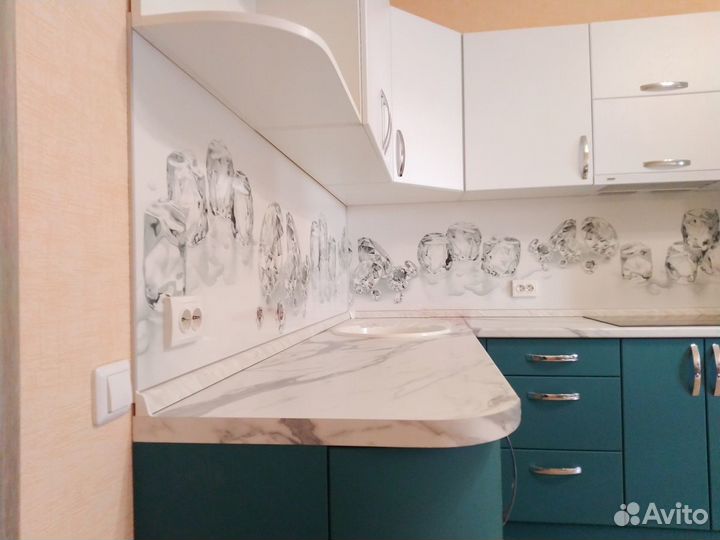 Кухонный гарнитур. Угловая кухня глянец ксп:39952