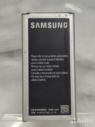 Батарея BAT акб Samsung G900F Galaxy S5 EB-BG900BB