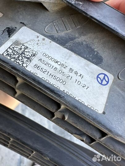 Рамка противотуманки Хендай Солярис 2 (оригинал)