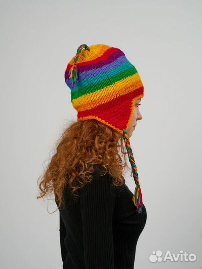 Шапка Непалка из шерсти яка унисекс