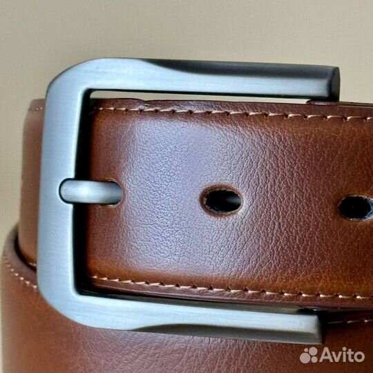 Ремень коричневого цвета кожа (новый)