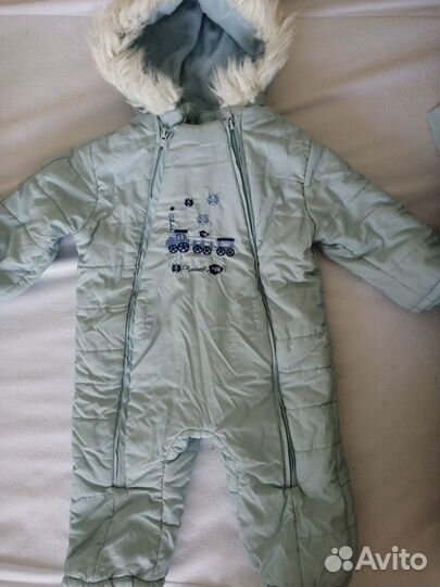 Зимний комбинезон 80 на мальчика
