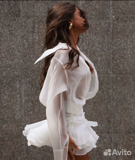 Платье блузка мини 12 storeez