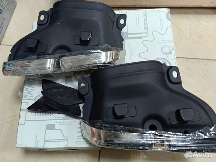 Насадки на выхлоп в стиле 63 AMG w205/GLE/GLS/222