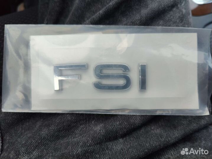Эмблема original FSI Хром