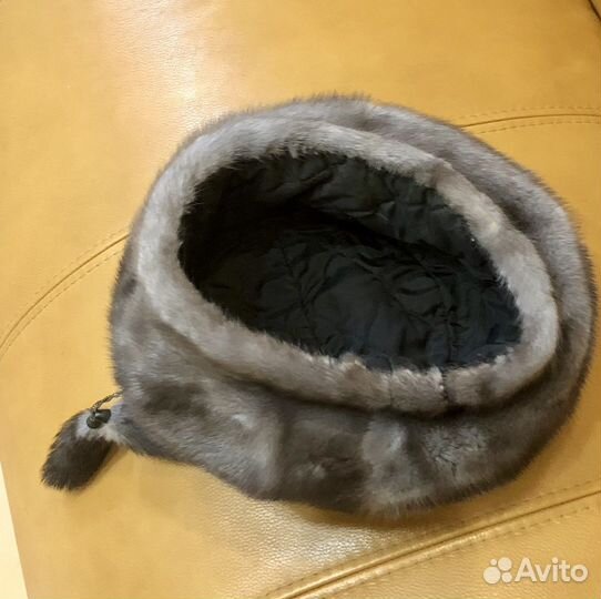 Берет норковый