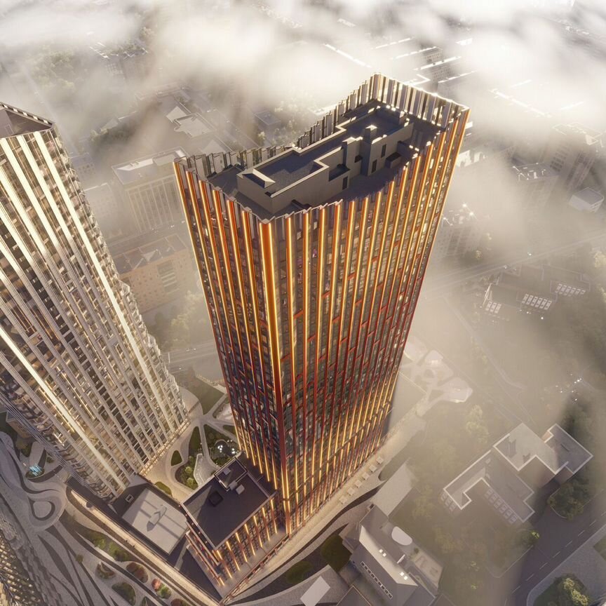 2-к. квартира, 57,7 м², 36/40 эт.